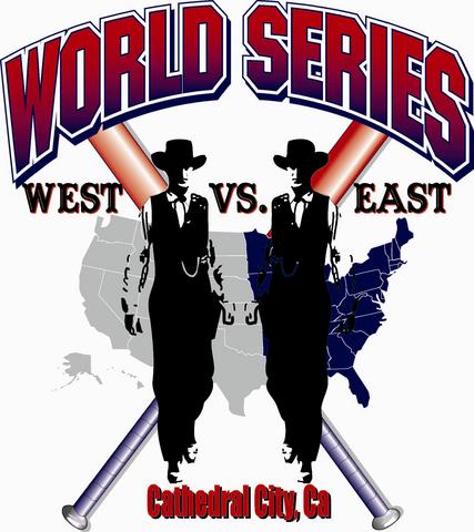 Original East vs. West World Series I Logo