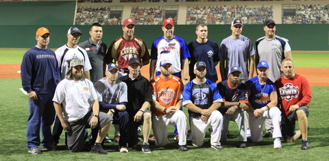 The 2010 Police Softball MVPs at World Series VI