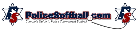 The PoliceSoftball.com Logo